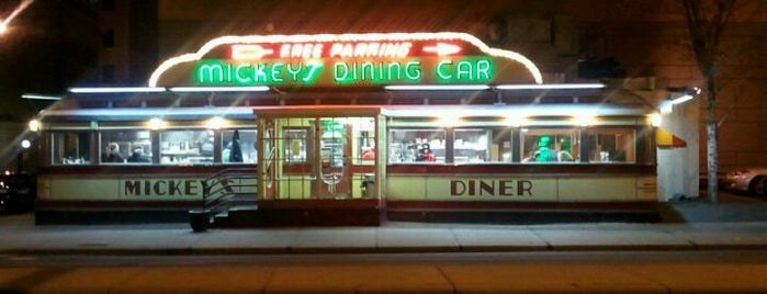 Mickey's Diner is one of America's Best Diners.