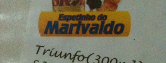 Espetinho do Marivaldo is one of Favorite affordable date spots.