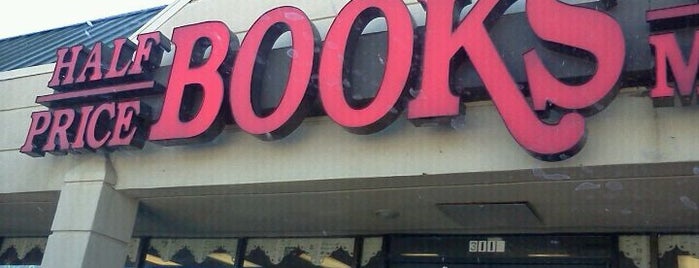 Half Price Books is one of Vacation joints.
