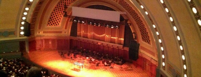 Hill Auditorium is one of Ann Arbor Favs.