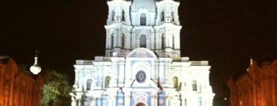 Smolny Cathedral is one of Объекты культа Санкт-Петербурга.