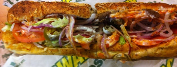 Subway is one of Been there.
