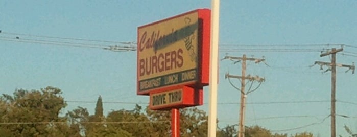 California Burgers is one of Oliver's Saved Places.