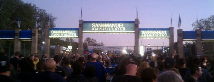 San Manuel Amphitheater is one of Top 10 favorites places near Fontana, CA.