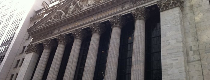 Bolsa de Nueva York is one of America's Architecture.