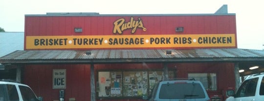 Rudy's Country Store & Bar-B-Q is one of Race Sponsors and Expo Vendors.