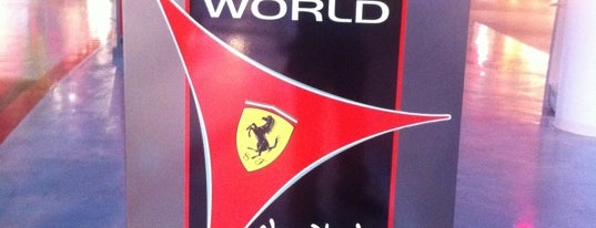 Ferrari World is one of Places to go before I die - Asia.