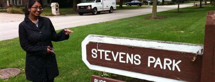 Stevens Park is one of Orte, die Spencer gefallen.