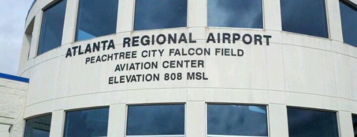 Peachtree City Falcon Field Aviation Center is one of Tony’s Liked Places.