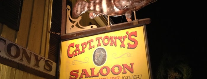 Captain Tony's Saloon is one of Favorite Bars.