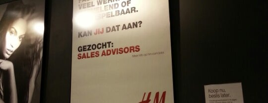 H&M is one of been here!.