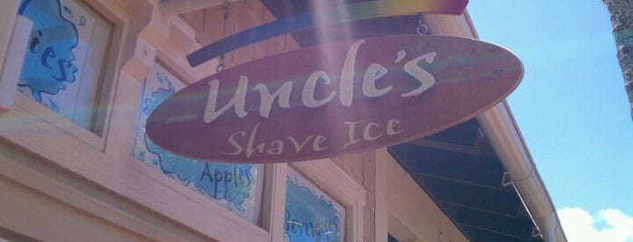 Uncle's Shave Ice & Smoothies is one of Places.