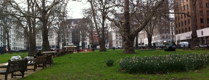 Golden Square is one of London's Parks and Gardens.