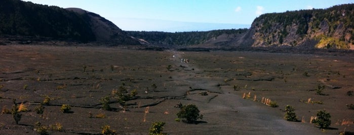 Kīlauea Iki Crater is one of Hawaii Island.