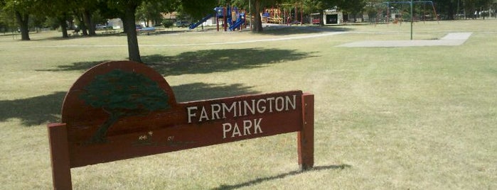 Farmington Park is one of Our Town.