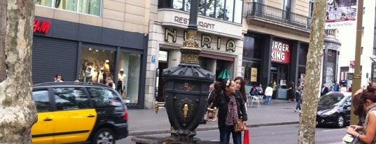 Font de Canaletes is one of Must see sights in Barcelona.