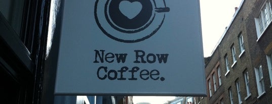 New Row Coffee is one of United Kingdom, Ireland.