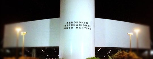 Aeroporto Internacional de Fortaleza / Pinto Martins (FOR) is one of senpre estou  aqui.