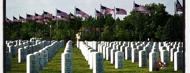 Great Lakes National Cemetery is one of United States National Cemeteries.