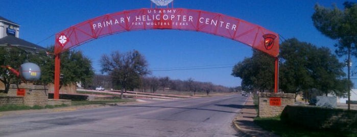 Fort Wolters Main Gate is one of The Daytripper's Mineral Wells.