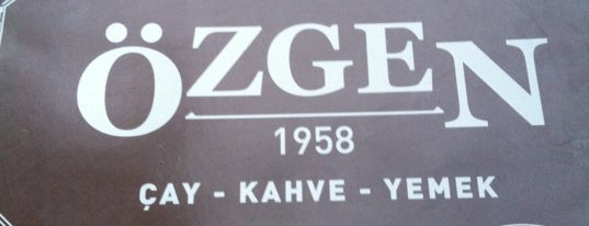 Özgen Kahve is one of Bursa Cafeleri.