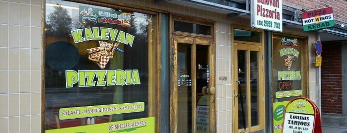 Kalevan Pizzeria is one of Fast Food.