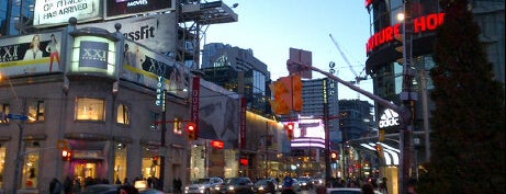 Yonge-Dundas Square is one of Tourist Spots.