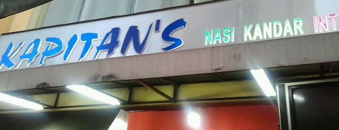 Kapitan's Nasi Kandar International is one of Famous Food Spot.