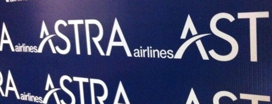 Astra Airlines Check-in Counters is one of Locais curtidos por Engineers' Group.