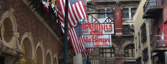 McGillin's Olde Ale House is one of The 10 Oldest Bars in the United States.