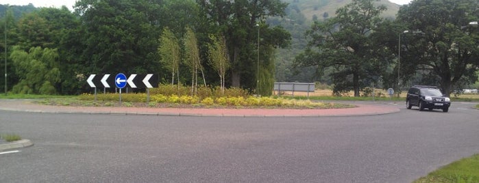 Logie Kirk Roundabout is one of Named Roundabouts in Central Scotland.