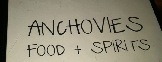 Anchovies is one of To do (Boston).