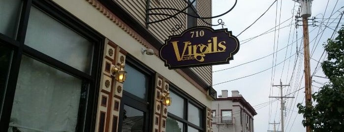 Virgil's Cafe is one of "Diners, Drive-Ins & Dives" (Part 2, KY - TN).
