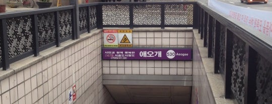 Aeogae Stn. is one of Subway Stations in Seoul(line5~9).