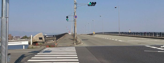 神崎橋 is one of 浪速の名橋50選.