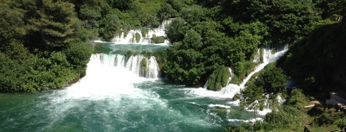 Krka Wasserfälle is one of Croatia J+J.