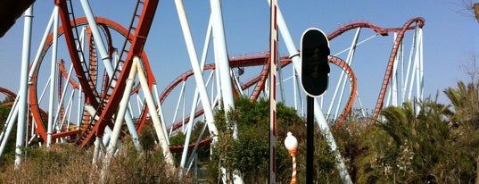 Dragon Khan is one of World's Top Roller Coasters.