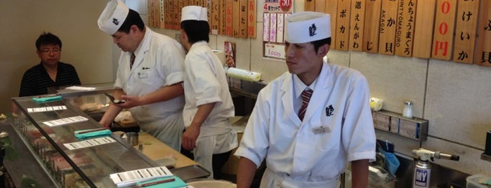 STANDING SUSHI BAR 魚がし日本一 高田馬場店 is one of Japan On Deck.