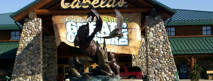 Cabela's is one of WV Places.