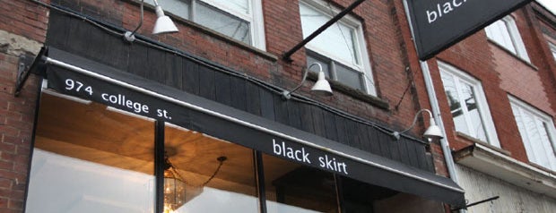 Black Skirt is one of National Post Restaurant Reviews.