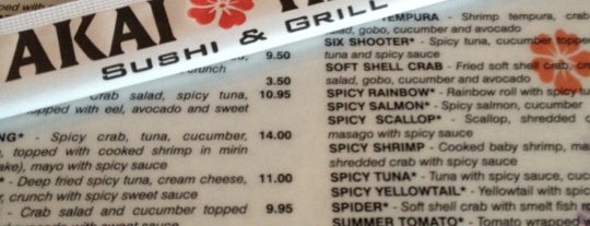 Akai Hana Sushi & Grill is one of Scottsdale.