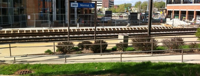 Amtrak - Bloomington/Normal (BNL) is one of My places.