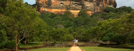Sigiriya Rock is one of UNESCO World Heritage Sites (Asia).