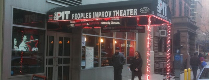 The PIT - People's Improv Theater (MOVED) is one of สถานที่ที่บันทึกไว้ของ Shane.