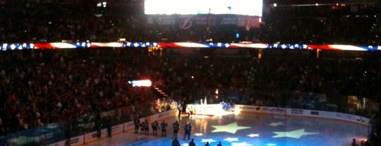 Amalie Arena is one of Top 10 Tourist Attractions in Tampa.