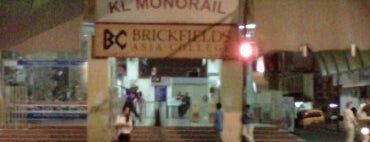 RapidKL KL Sentral (MR1) Monorail Station is one of RapidKL Rail.