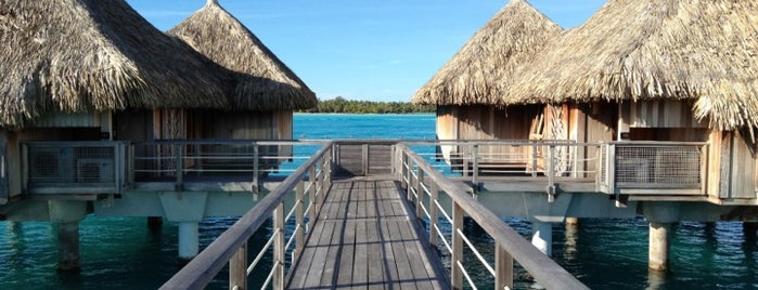 The St. Regis Bora Bora Resort is one of I Want Somewhere: Hotels & Resorts.