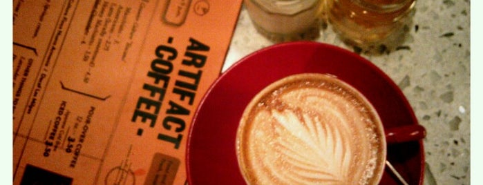 Artifact Coffee is one of Best Coffee Shops in America.