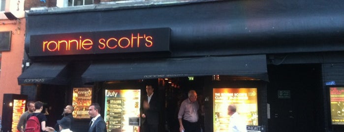 Ronnie Scott's Jazz Club is one of London, baby.