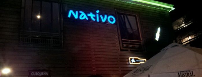 Nativo is one of Restaurantes, Bares, Cafeterias y el Mundo Gourmet.